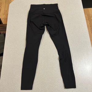 Black lululemon ALIGN leggings 28” inch inseam